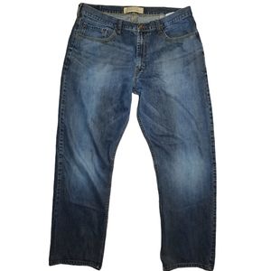 Wrangler Jeans Co Relaxed Fit Straight Blue Jeans SZ 36x32